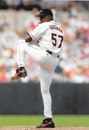 1999 Baltimore Orioles Photocards #NNO Juan Guzman Front