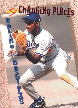 1994 Score Rookie & Traded - Changing Places #CP9 Delino DeShields Front