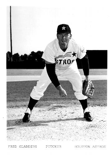1970 Houston Astros Photos #NNO Fred Gladding Front