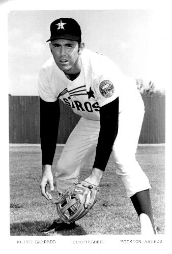 1970 Houston Astros Photos #NNO Keith Lampard Front