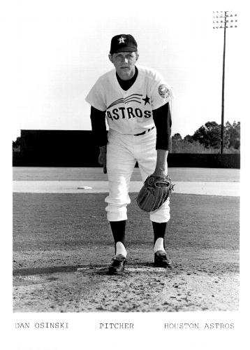 1970 Houston Astros Photos #NNO Dan Osinski Front