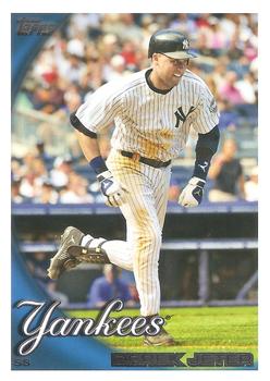 2010 Topps - New York Yankees #NYY1 Derek Jeter   Front