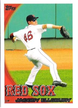 2010 Topps - Boston Red Sox #BOS2 Jacoby Ellsbury   Front
