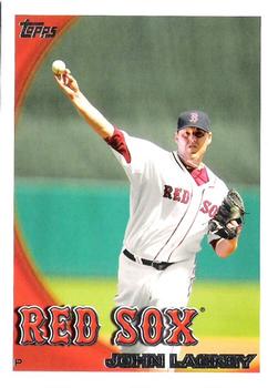 2010 Topps - Boston Red Sox #BOS4 John Lackey   Front