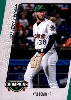 2023 Choice Norfolk Tides Triple-A Champions #10 Kyle Dowdy Front