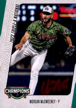 2023 Choice Norfolk Tides Triple-A Champions #22 Morgan McSweeney Front