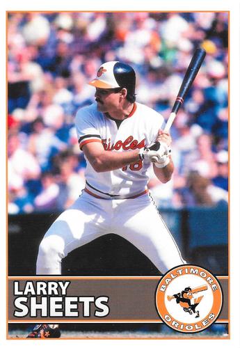 2006 Baltimore Orioles Alumni Photocards #NNO Larry Sheets Front
