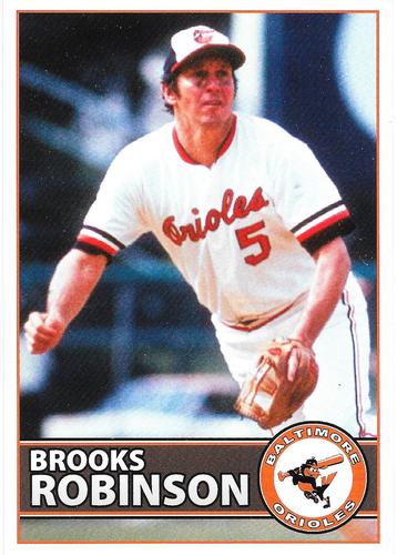 2007 Baltimore Orioles Alumni Photocards #NNO Brooks Robinson Front