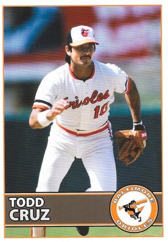 2008 Baltimore Orioles Alumni Photocards #NNO Todd Cruz Front