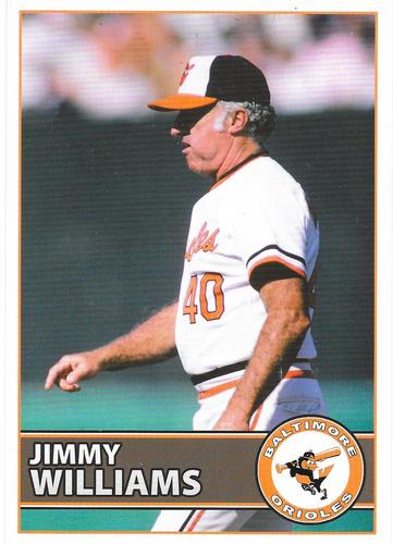 2008 Baltimore Orioles Alumni Photocards #NNO Jimmy Williams Front