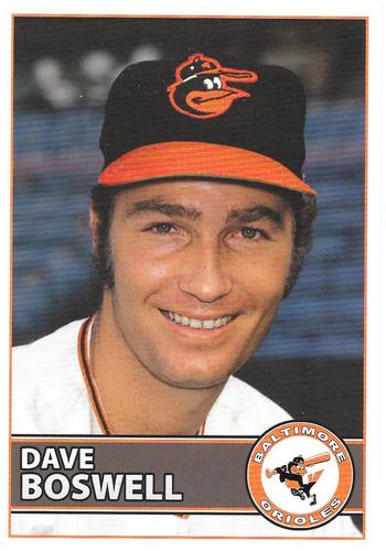 2009 Baltimore Orioles Alumni Photocards #NNO Dave Boswell Front