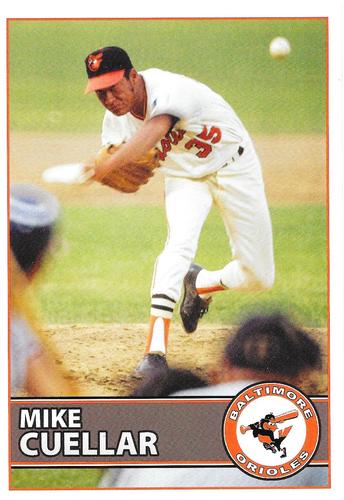 2009 Baltimore Orioles Alumni Photocards #NNO Mike Cuellar Front