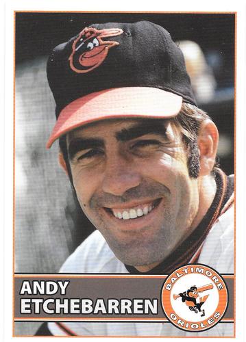 2009 Baltimore Orioles Alumni Photocards #NNO Andy Etchebarren Front