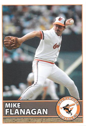 2009 Baltimore Orioles Alumni Photocards #NNO Mike Flanagan Front
