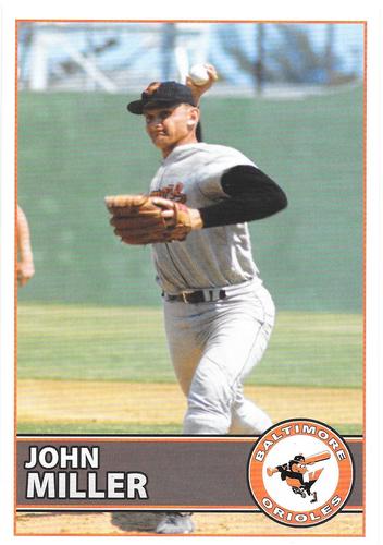 2009 Baltimore Orioles Alumni Photocards #NNO John Miller Front