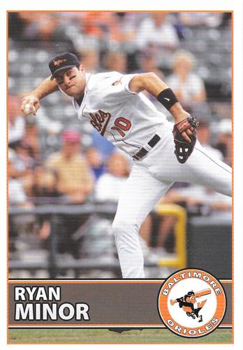 2009 Baltimore Orioles Alumni Photocards #NNO Ryan Minor Front