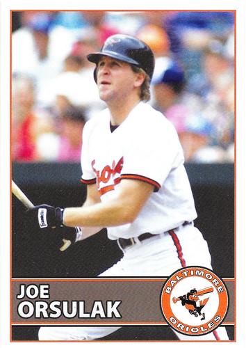 2009 Baltimore Orioles Alumni Photocards #NNO Joe Orsulak Front