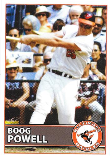 2009 Baltimore Orioles Alumni Photocards #NNO Boog Powell Front