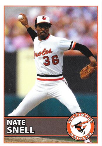 2009 Baltimore Orioles Alumni Photocards #NNO Nate Snell Front