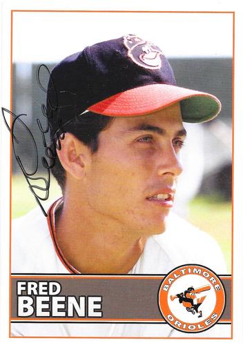 2010 Baltimore Orioles Alumni Photocards #NNO Fred Beene Front