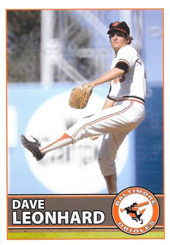 2010 Baltimore Orioles Alumni Photocards #NNO Dave Leonhard Front