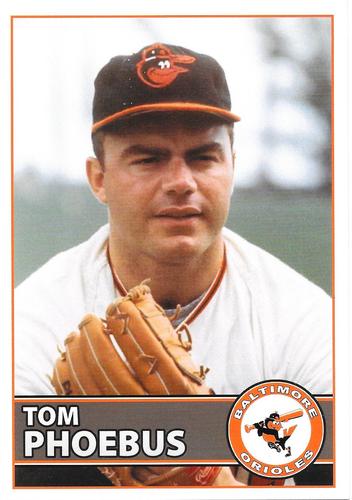 2010 Baltimore Orioles Alumni Photocards #NNO Tom Phoebus Front