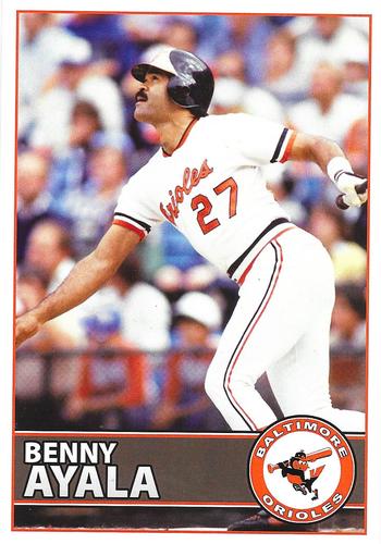 2012 Baltimore Orioles Alumni Photocards #NNO Benny Ayala Front