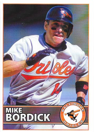 2012 Baltimore Orioles Alumni Photocards #NNO Mike Bordick Front