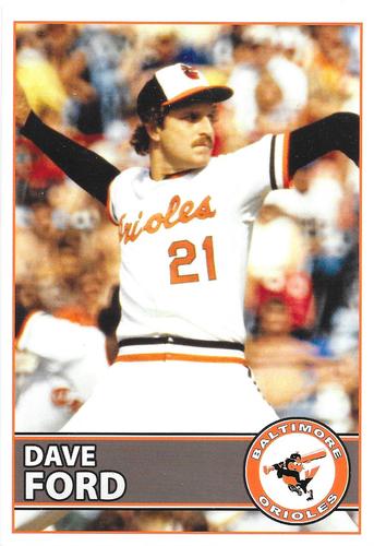 2012 Baltimore Orioles Alumni Photocards #NNO Dave Ford Front