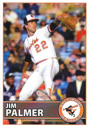 2012 Baltimore Orioles Alumni Photocards #NNO Jim Palmer Front