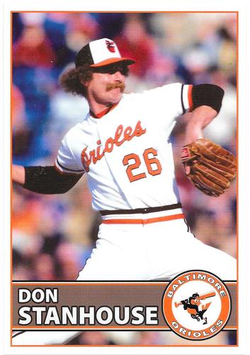 2012 Baltimore Orioles Alumni Photocards #NNO Don Stanhouse Front
