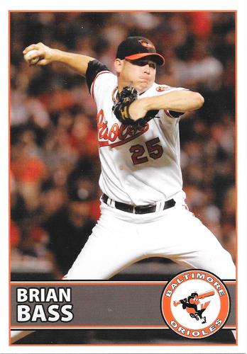 2013 Baltimore Orioles Alumni Photocards #NNO Brian Bass Front