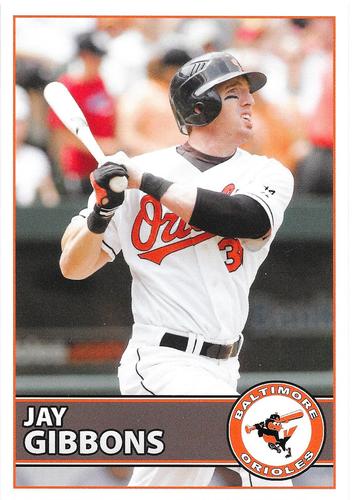 2014 Baltimore Orioles Alumni Photocards #NNO Jay Gibbons Front