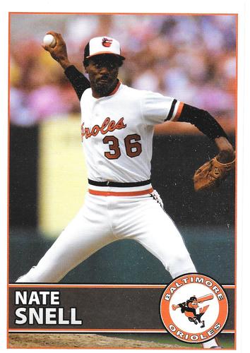 2014 Baltimore Orioles Alumni Photocards #NNO Nate Snell Front