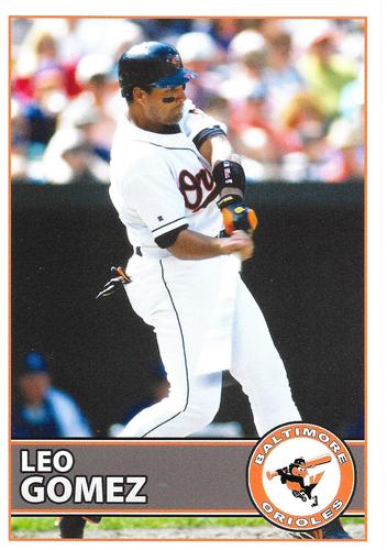 2015 Baltimore Orioles Alumni Photocards #NNO Leo Gomez Front