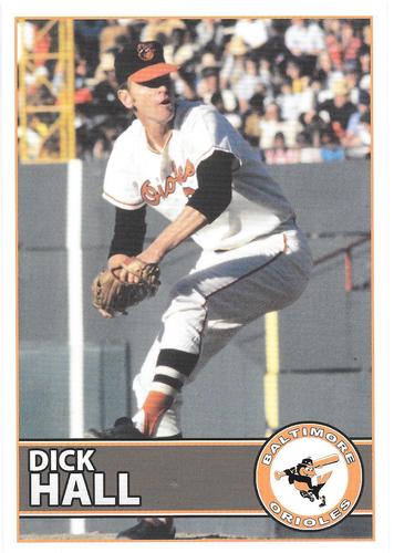2015 Baltimore Orioles Alumni Photocards #NNO Dick Hall Front