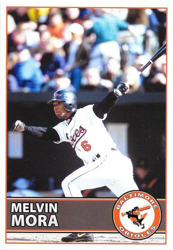 2015 Baltimore Orioles Alumni Photocards #NNO Melvin Mora Front