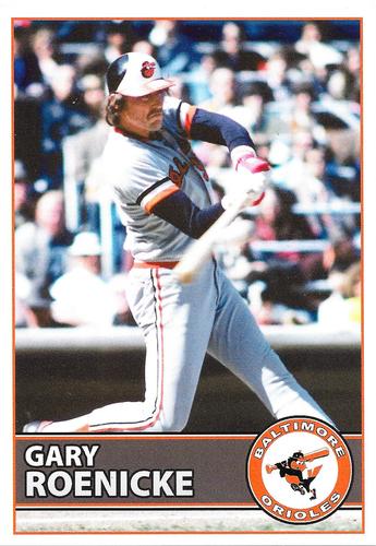 2015 Baltimore Orioles Alumni Photocards #NNO Gary Roenicke Front
