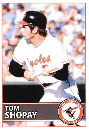 2015 Baltimore Orioles Alumni Photocards #NNO Tom Shopay Front