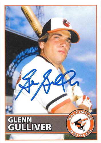 2019 Baltimore Orioles Alumni Photocards #NNO Glenn Gulliver Front
