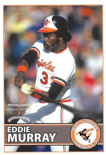 2019 Baltimore Orioles Alumni Photocards #NNO Eddie Murray Front