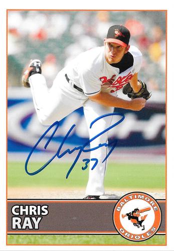 2019 Baltimore Orioles Alumni Photocards #NNO Chris Ray Front