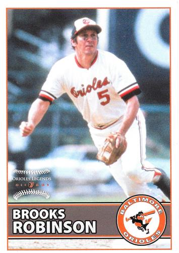 2019 Baltimore Orioles Alumni Photocards #NNO Brooks Robinson Front