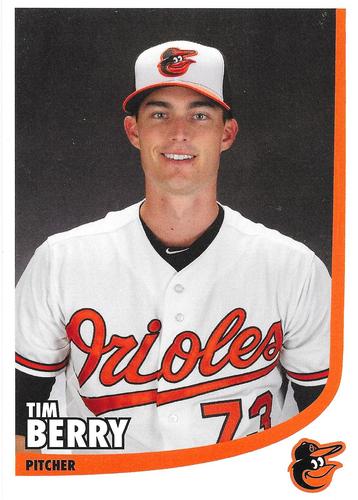 2015 Baltimore Orioles Photocards #NNO Tim Berry Front