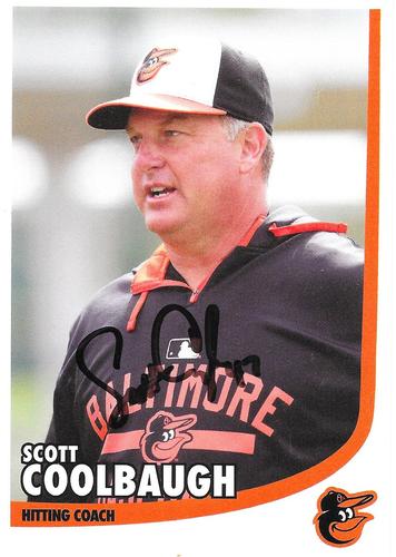 2015 Baltimore Orioles Photocards #NNO Scott Coolbaugh Front