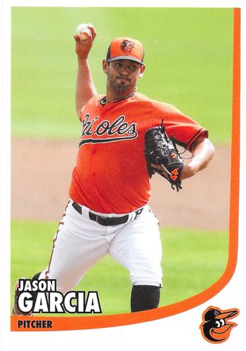 2015 Baltimore Orioles Photocards #NNO Jason Garcia Front