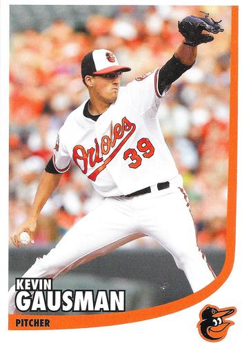 2015 Baltimore Orioles Photocards #NNO Kevin Gausman Front