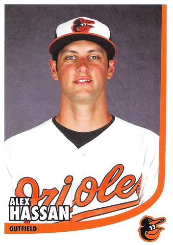 2015 Baltimore Orioles Photocards #NNO Alex Hassan Front