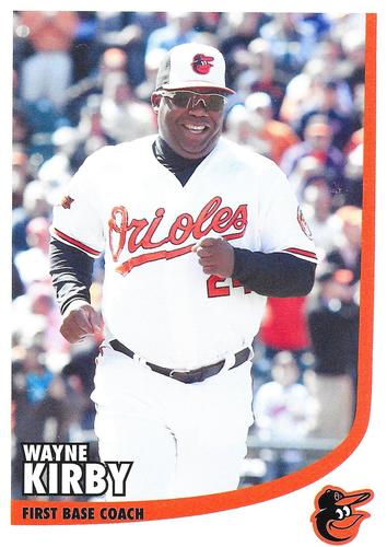 2015 Baltimore Orioles Photocards #NNO Wayne Kirby Front