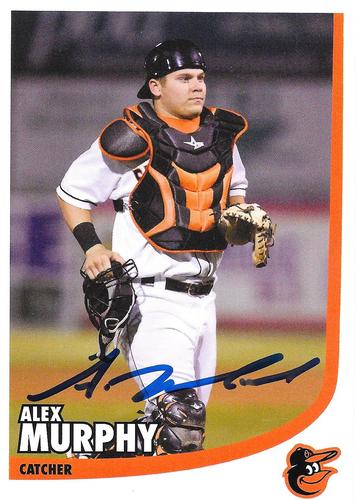2015 Baltimore Orioles Photocards #NNO Alex Murphy Front